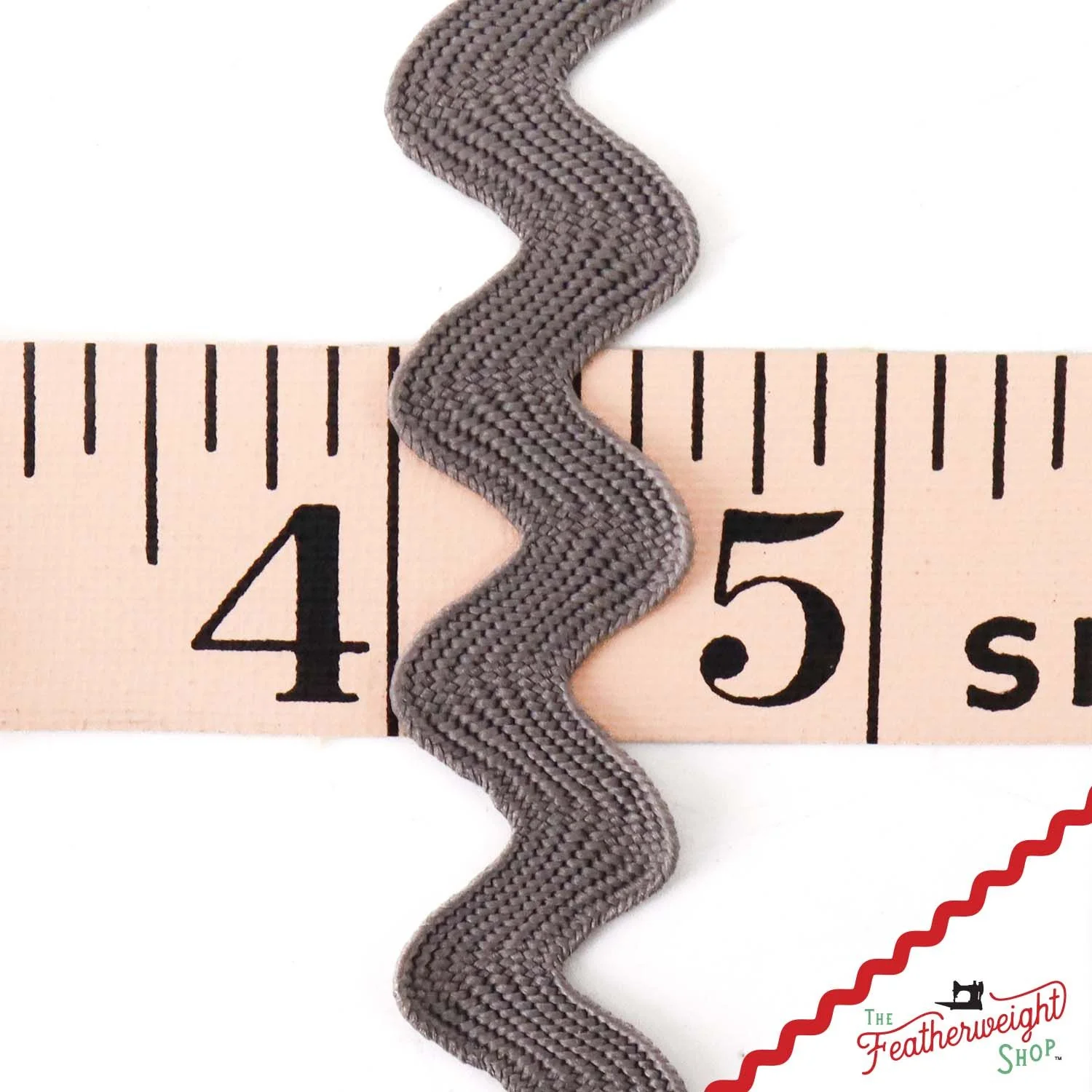 5/8" Inch RUSTIC Vintage Trim Large RIC RAC by Lori Holt (by the yard) - Image 2