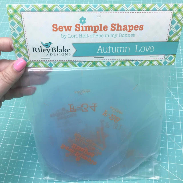 Sew Simple Shapes, AUTUMN LOVE by Lori Holt of Bee in My Bonnet - Image 7