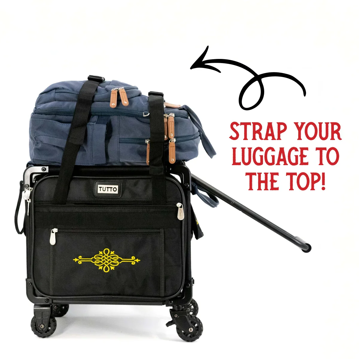 BAG, Featherweight Flyer Rolling Tote by Tutto fits Singer Featherweight 221 & 222 - Image 18