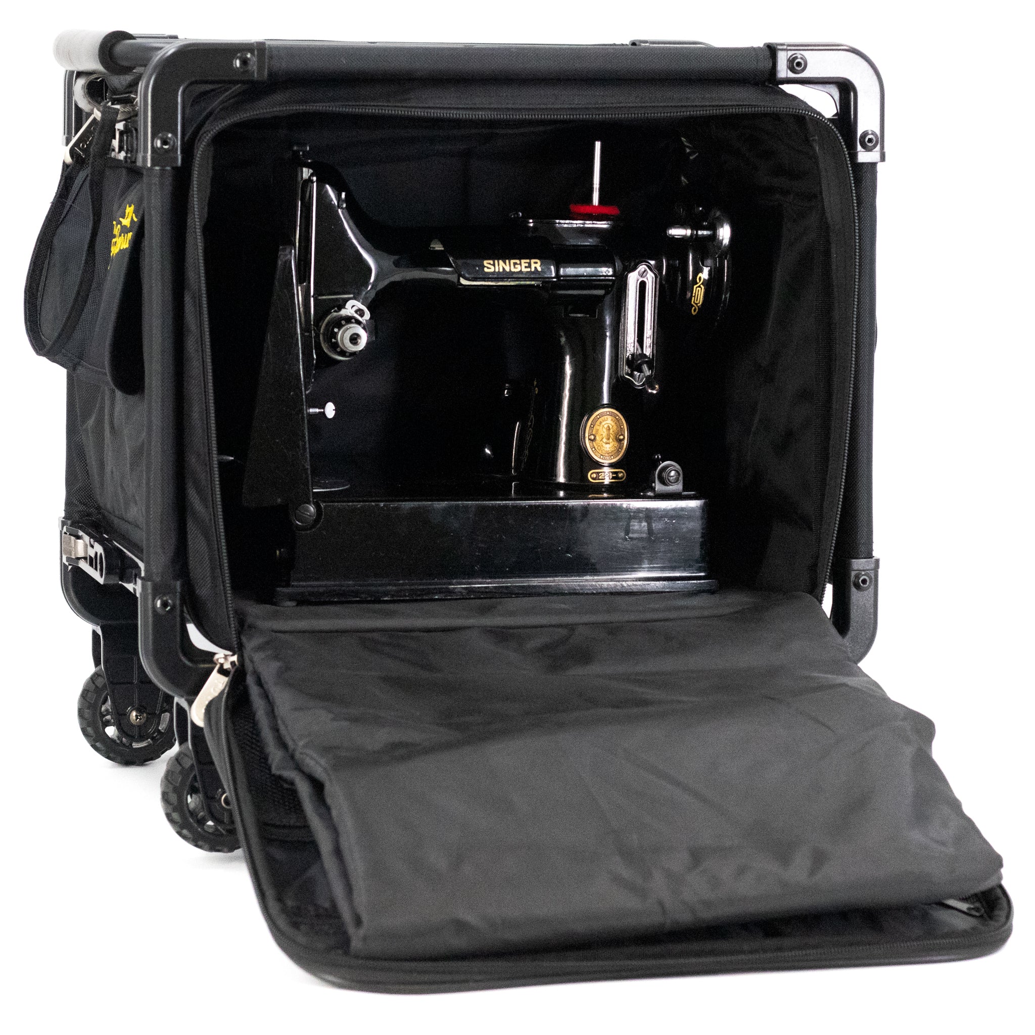 BAG, Featherweight Flyer Rolling Tote by Tutto fits Singer Featherweight 221 & 222 - Image 2