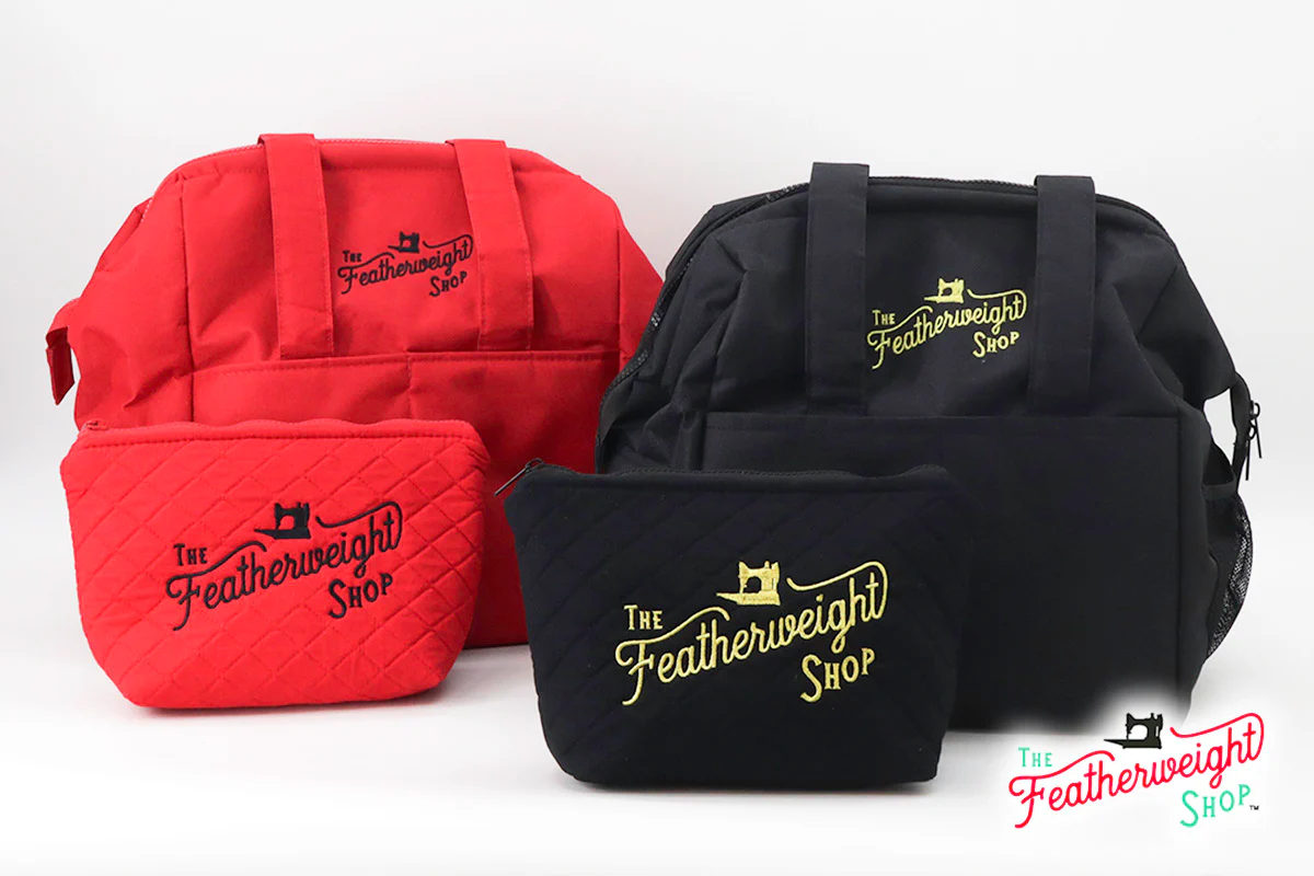 BAG, Padded TRAVEL fits Singer Featherweight 221 & 222 - RED - Image 12
