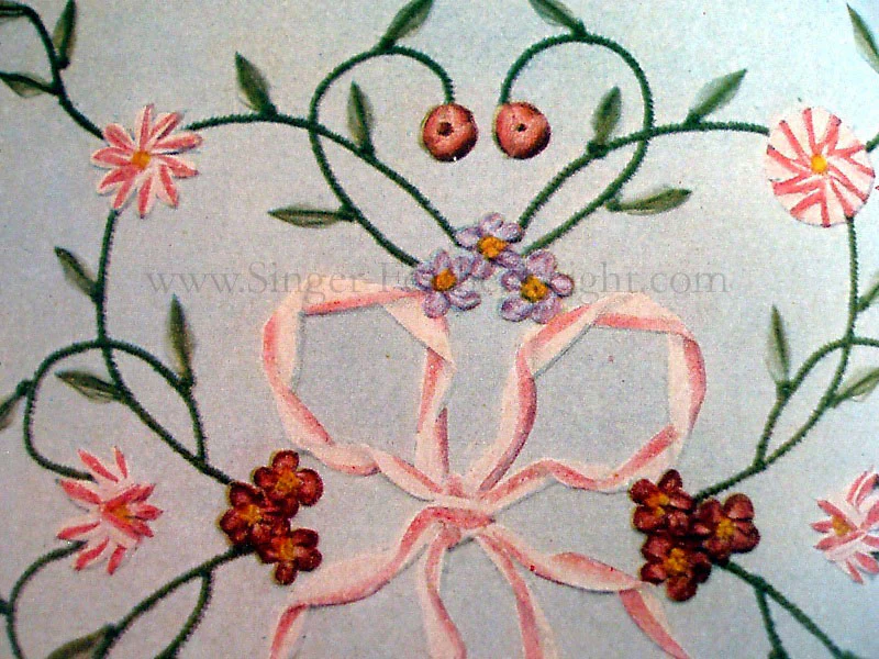 Book, Instructions for Art Embroidery and Lace Work, Singer 1941 - Image 16