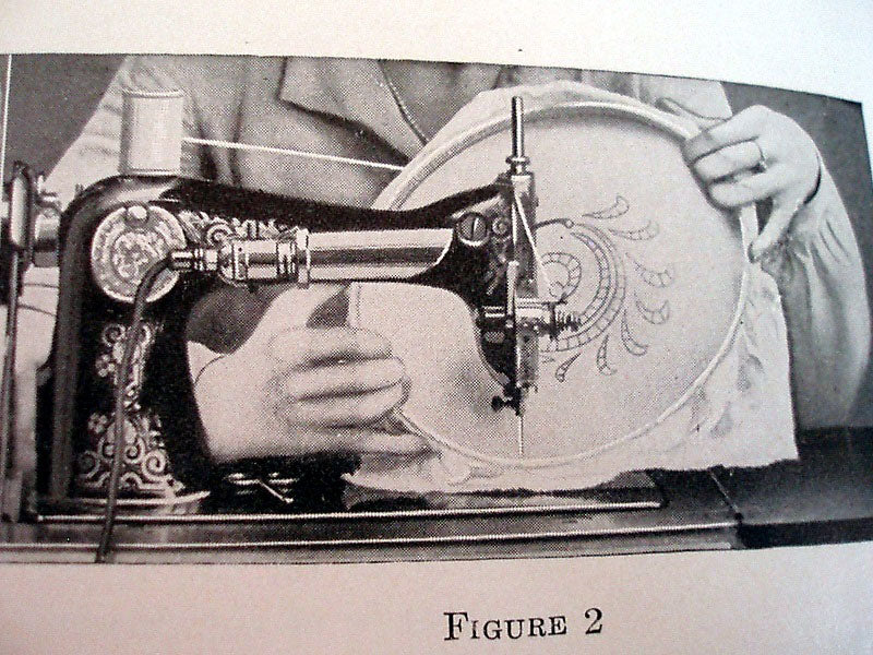 Book, Instructions for Art Embroidery and Lace Work, Singer 1941 - Image 8