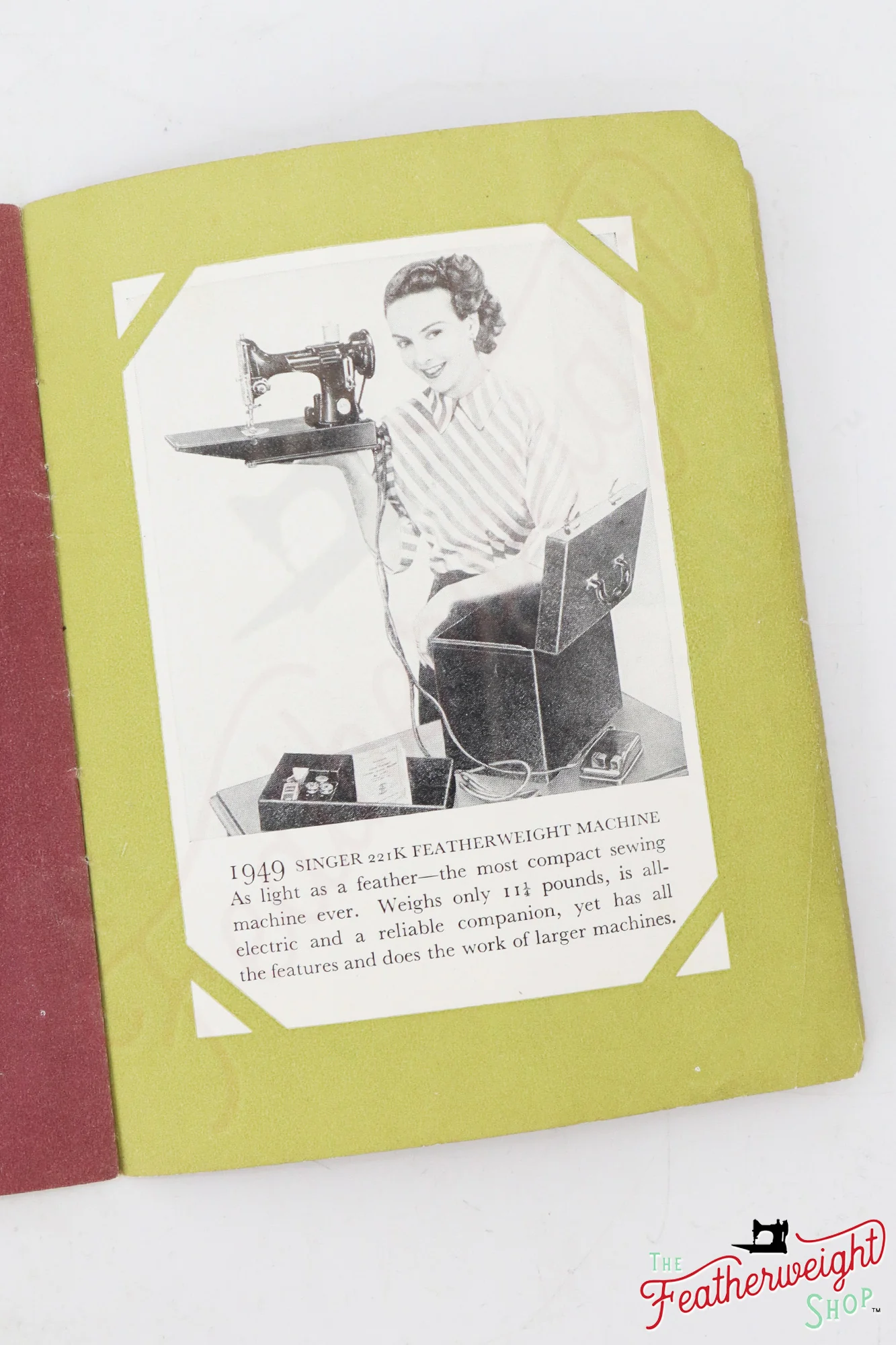 Booklet, Family Sewing Machine Album, Singer (Vintage Original) - Image 3