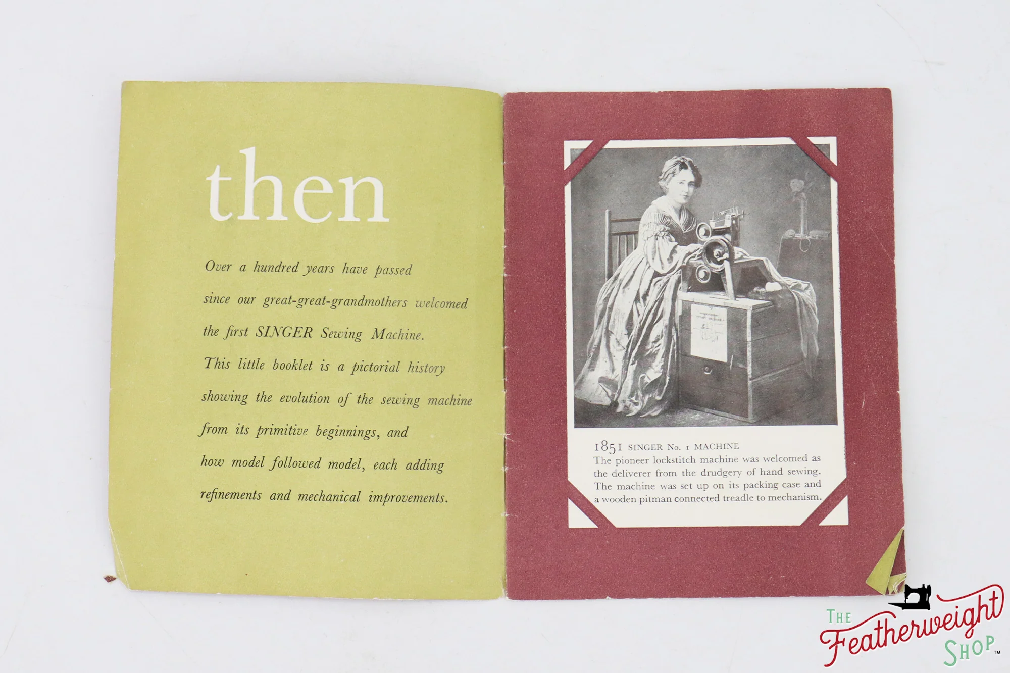 Booklet, Family Sewing Machine Album, Singer (Vintage Original) - Image 4