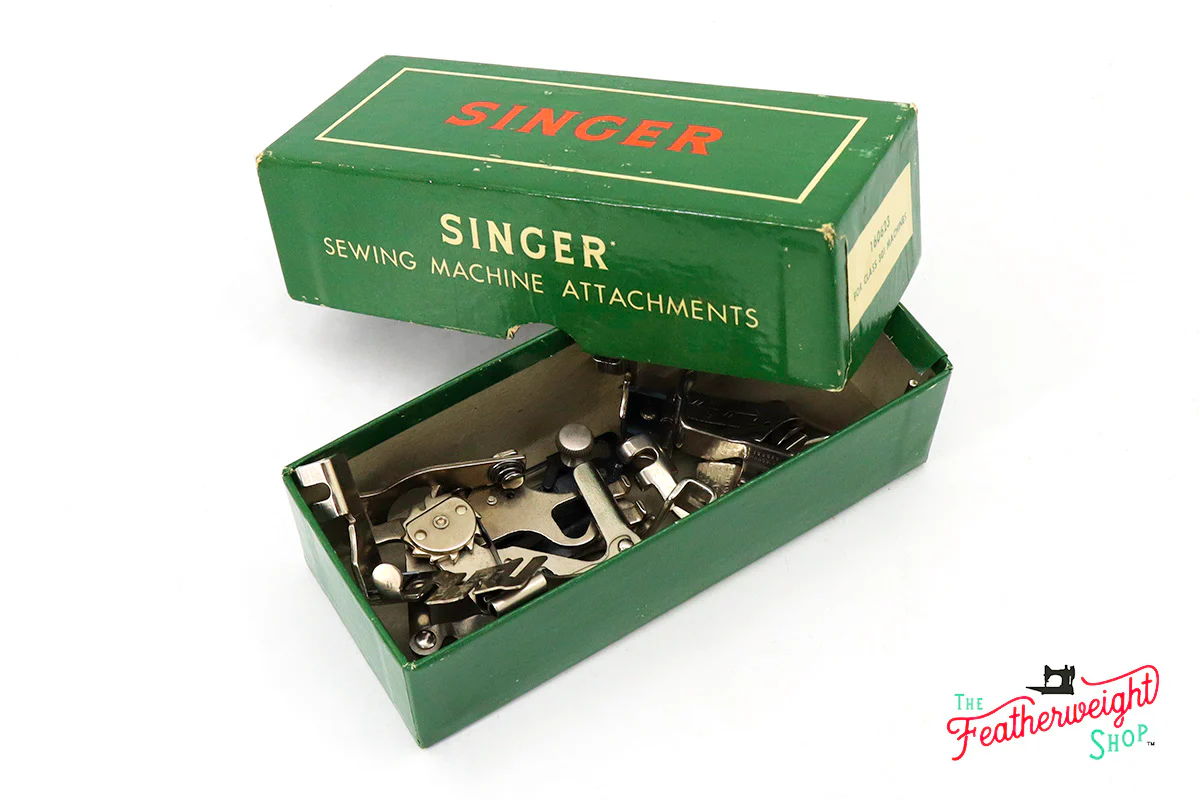 Boxed Set of Singer Attachments, SLANT SHANK (Vintage Original) - Image 2