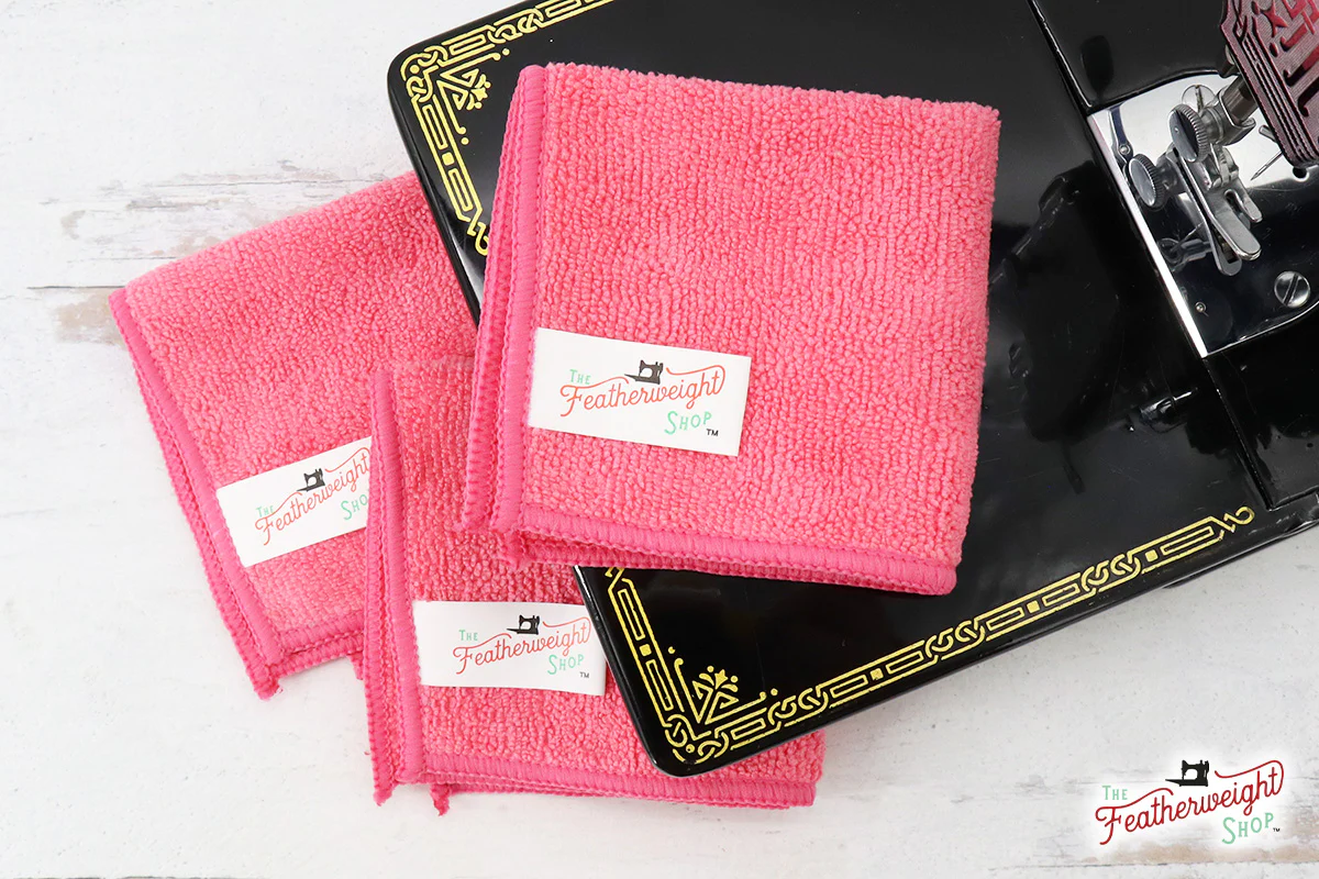 Buffing Cloth for Vintage Sewing Machines - Set of 3 - Image 3