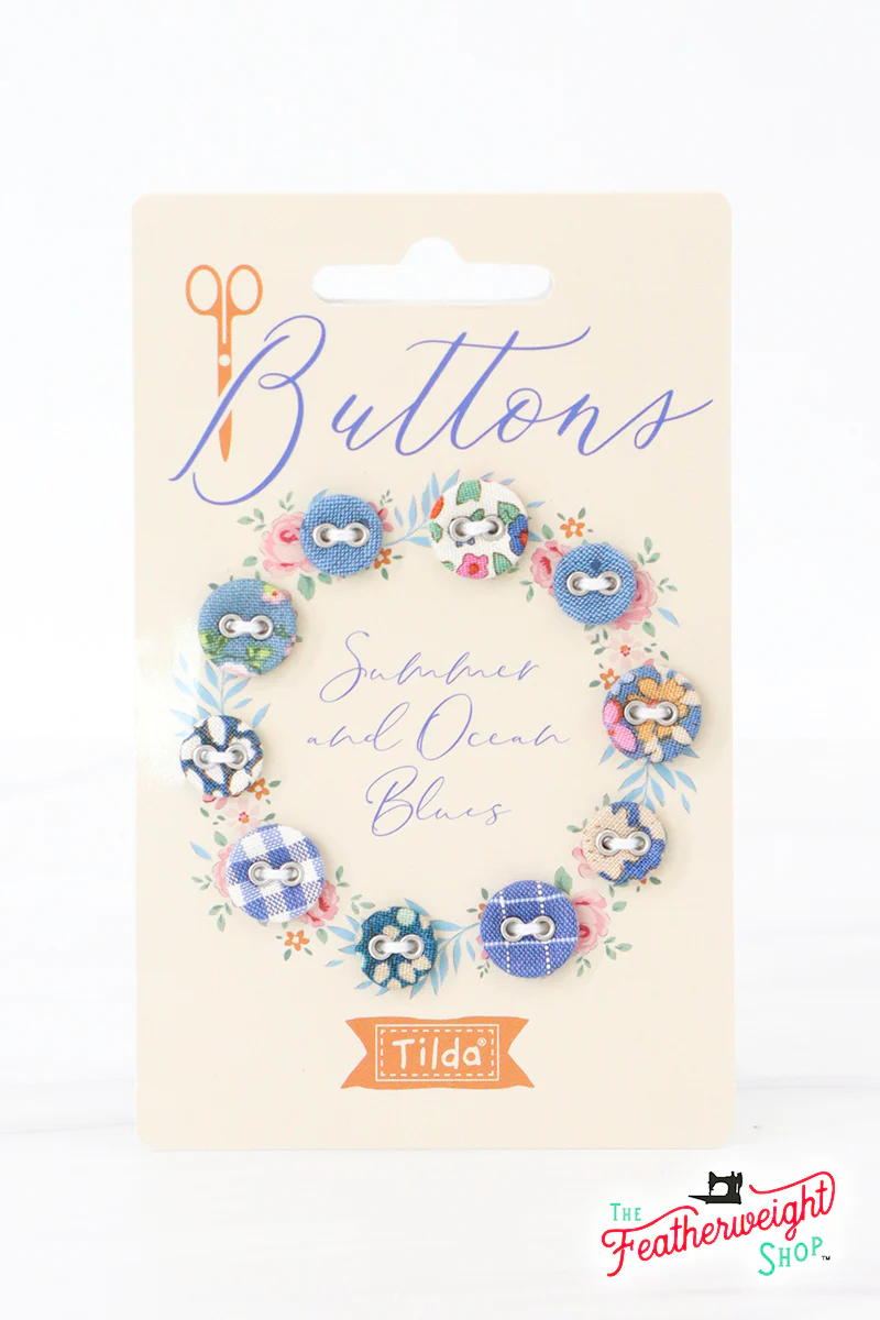 Buttons, Creating Memories SUMMER by Tilda - 10 count