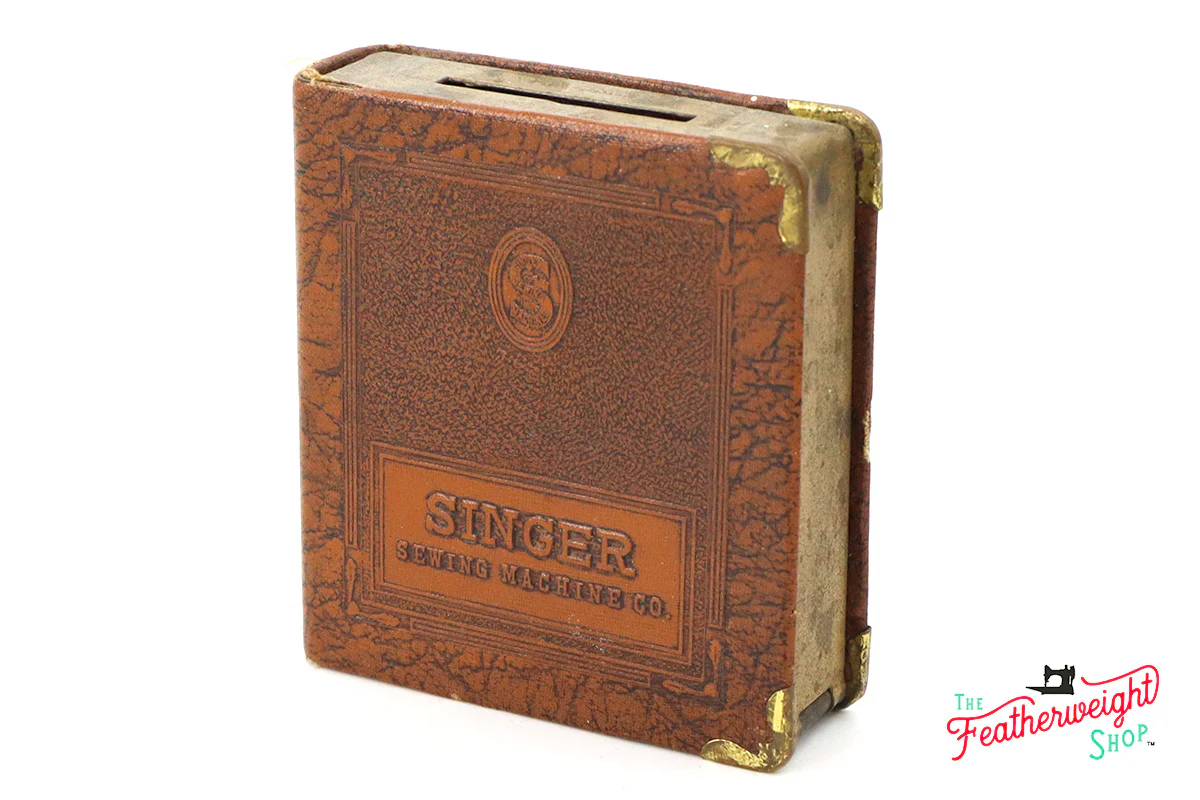 Coin Bank, Singer (Vintage Original) - RARE - Image 8