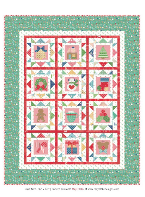 Sew Simple Shapes, COZY CHRISTMAS by Lori Holt of Bee in My Bonnet