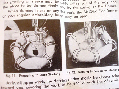 Darning & Embroidery Attachment Boxed Set, Singer (Vintage Original) - Image 9