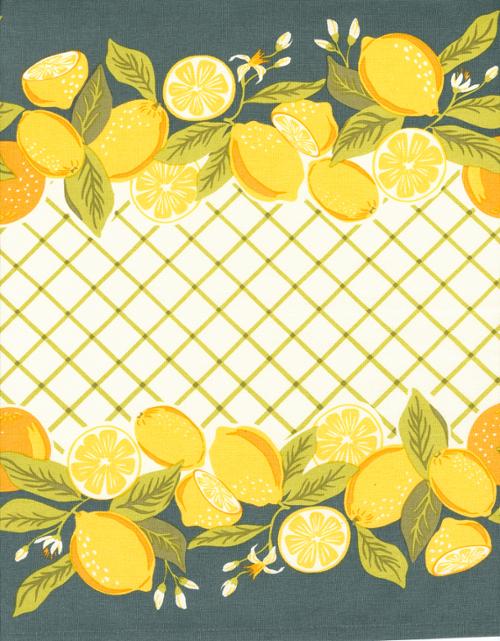 Fabric, 16-Inch Toweling by MODA - Lemon Delight (by the yard)