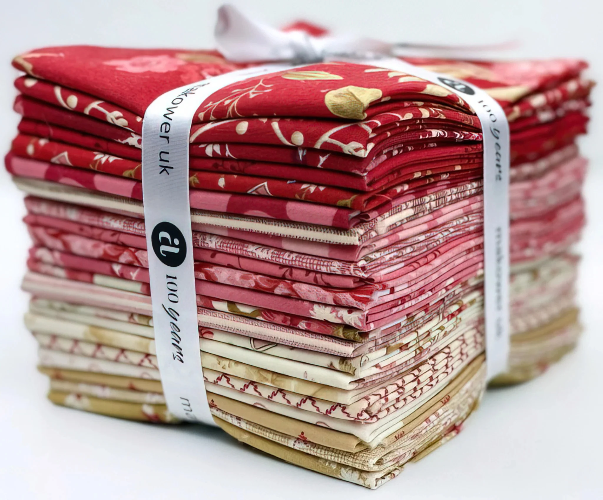Fabric, Little Sweetheart by Laundry Basket Quilts - FAT QUARTER BUNDLE - Image 3
