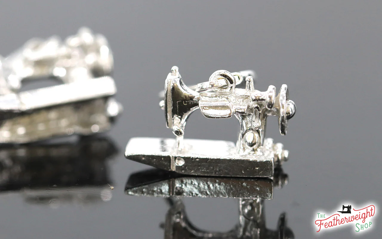 Jewelry, Singer FEATHERWEIGHT 221 Sterling Silver, EARRINGS - Image 3