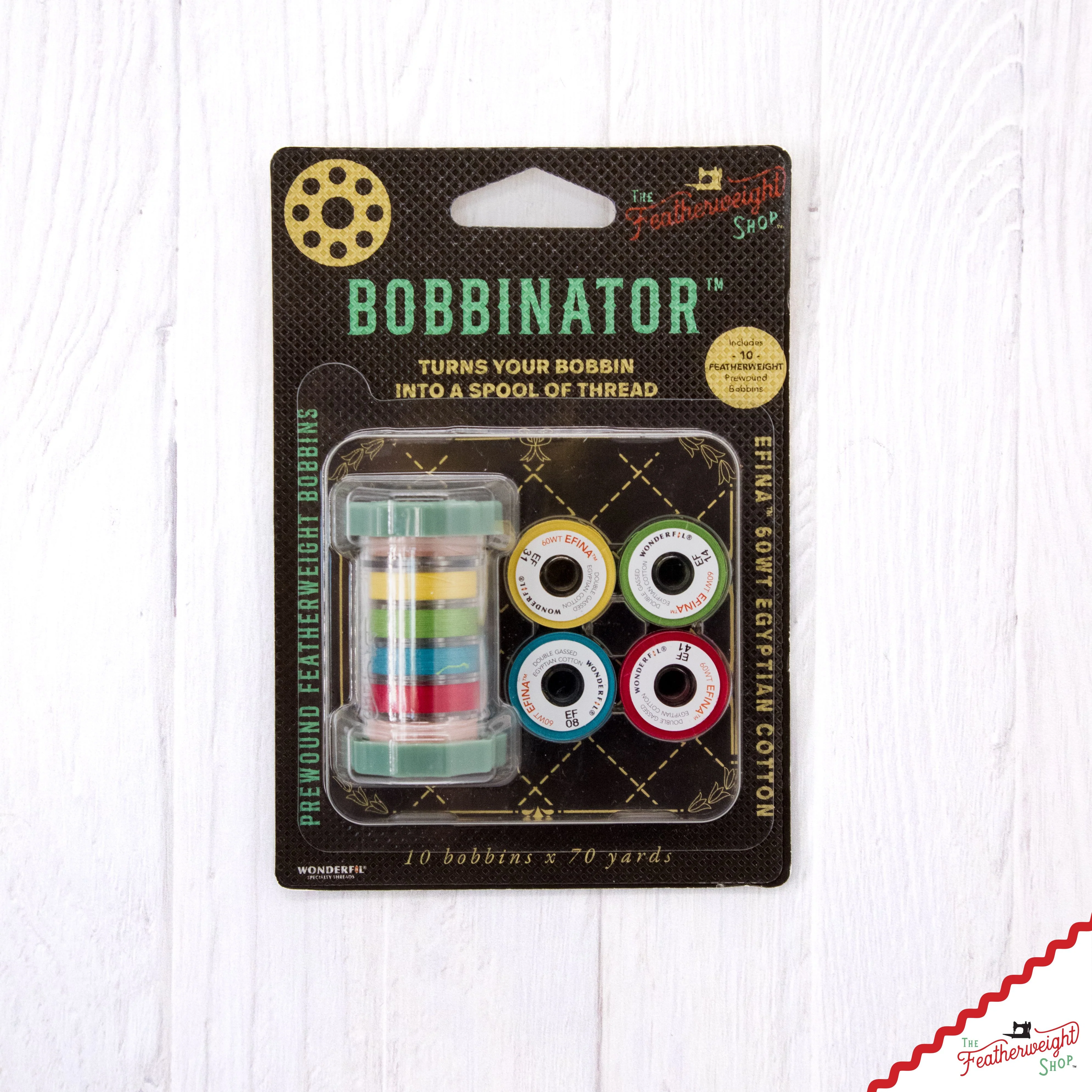 Featherweight Thread, BOBBINATOR with Prewound Bobbins - Image 4