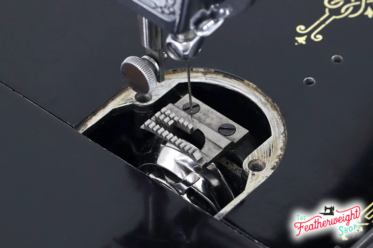 Feed Dogs with Screws, Singer Featherweight 221 (Vintage Original) - Image 2