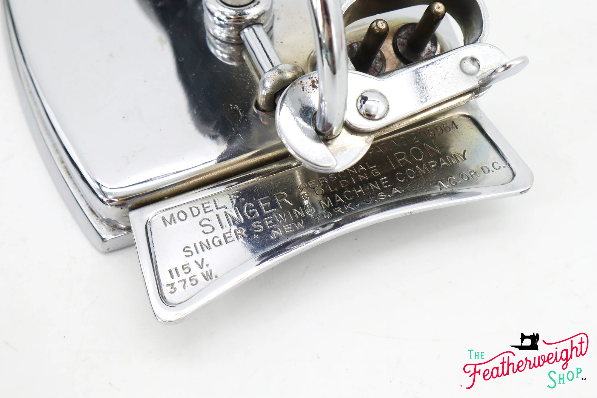 Iron, Folding - Singer (Vintage Original) - Image 2