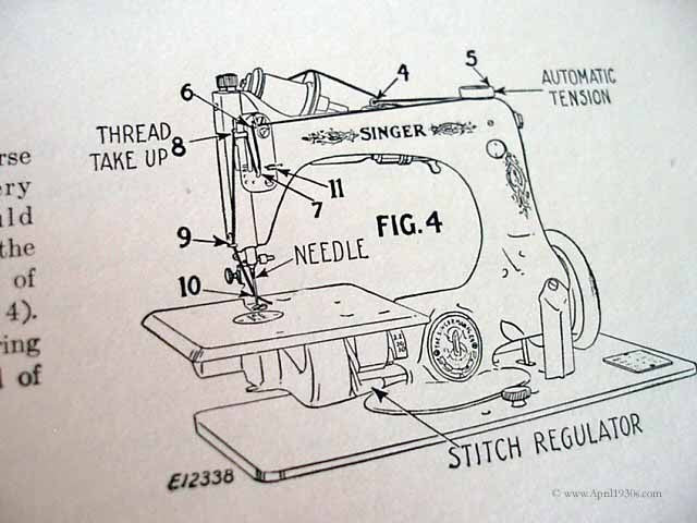 Machine Sewing Book, Singer 1948-1950 - Image 19