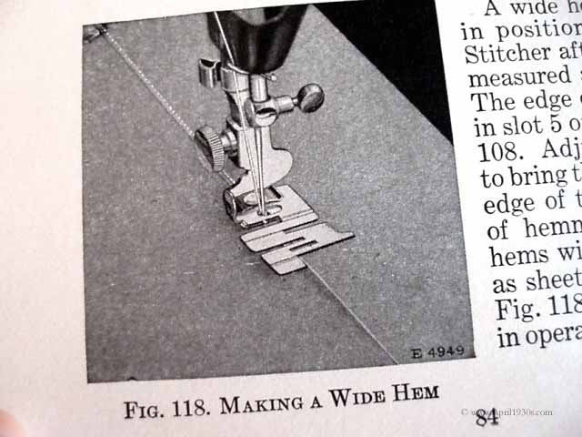 Machine Sewing Book, Singer 1948-1950 - Image 28