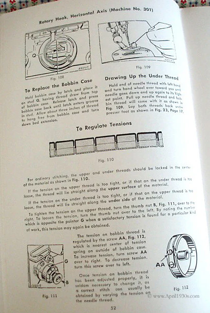 Machine Sewing Book, Singer 1953-1955 - Image 11