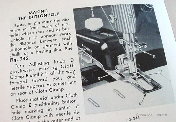 Machine Sewing Book, Singer 1953-1955 - Image 15