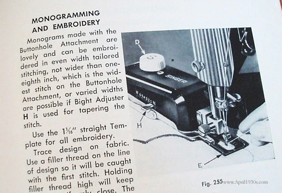 Machine Sewing Book, Singer 1953-1955 - Image 16