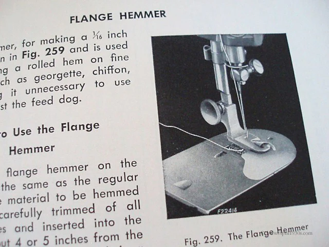 Machine Sewing Book, Singer 1953-1955 - Image 17