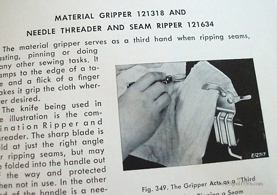 Machine Sewing Book, Singer 1953-1955 - Image 22