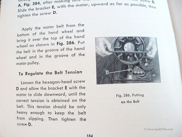 Machine Sewing Book, Singer 1953-1955 - Image 27