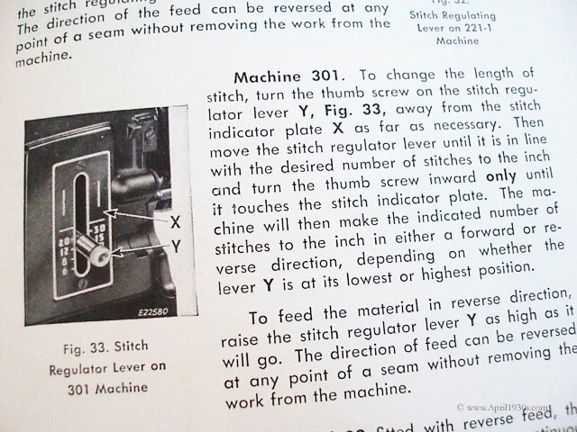 Machine Sewing Book, Singer 1953-1955 - Image 4