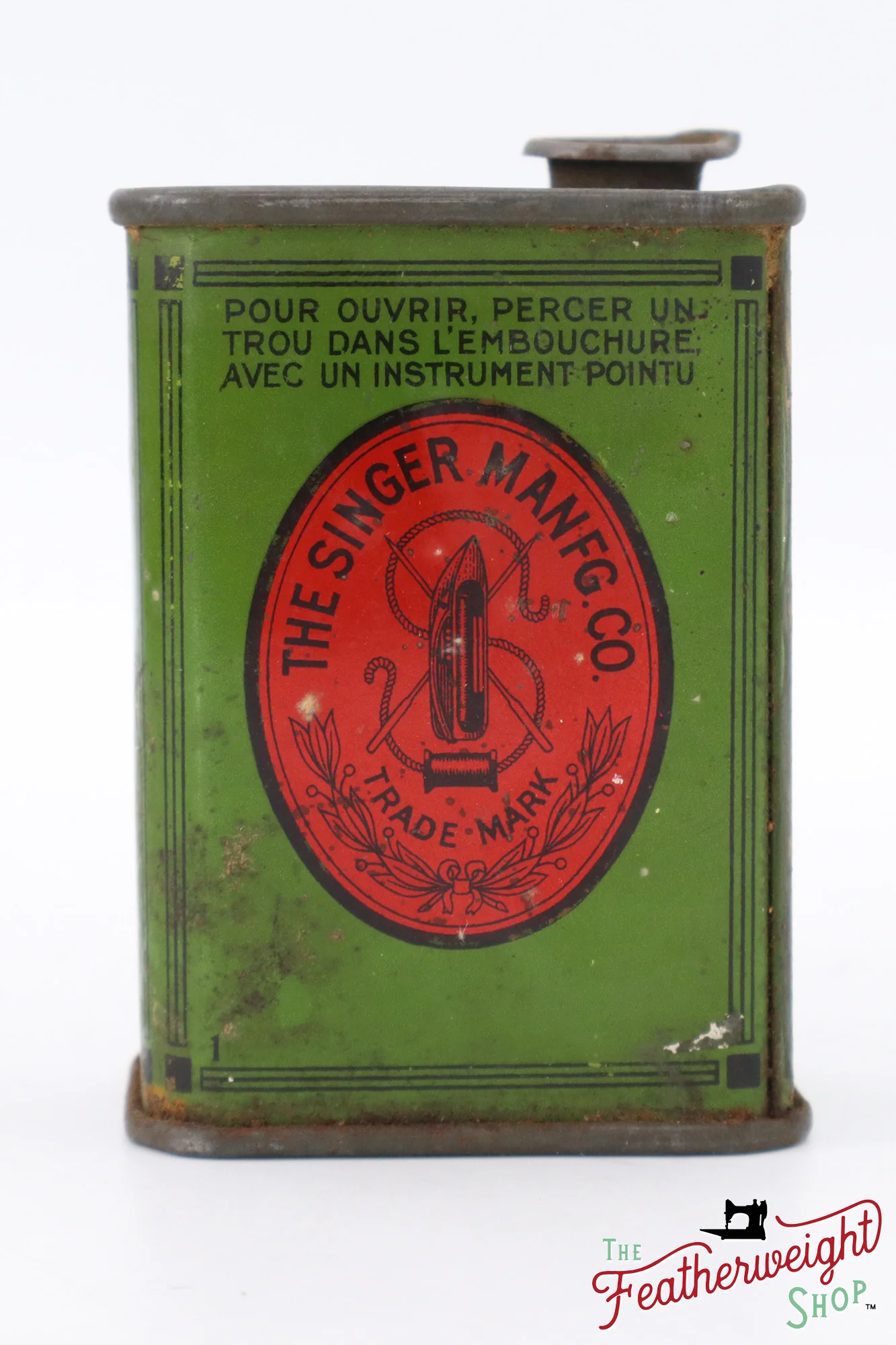 Oil Can - French, Singer (Vintage Original) - RARE - Image 2