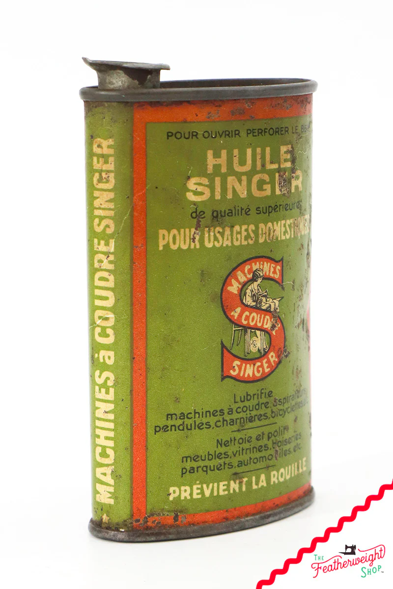 Oil Can - French, Singer (Vintage Original) - RARE