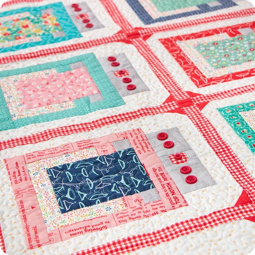 PATTERN, BAKED WITH LOVE Quilt Pattern by Lori Holt of Bee in my Bonnet - Image 4