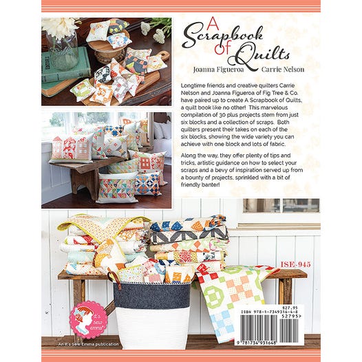 PATTERN BOOK, A Scrapbook of Quilts by Joanna Figueroa & Carrie Nelson - Image 2