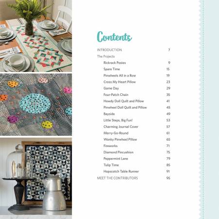 PATTERN BOOK, Moda All-Stars Mini Charm Quilts - Image 3