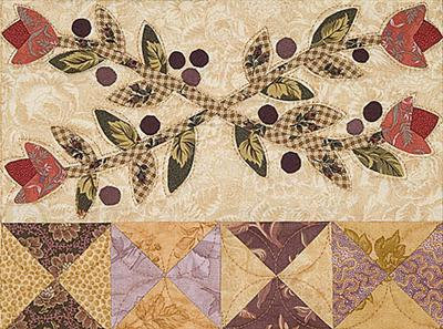 PATTERN, ENCHANTED AUTUMN Quilt by The Vintage Spool - Image 3