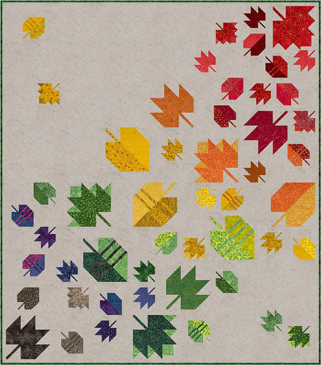 PATTERN, Fall in Love With Batiks by Bluebird Patterns - Image 3