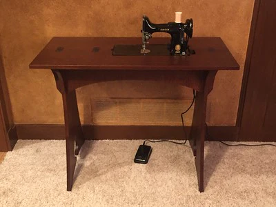 PATTERN, Singer FEATHERWEIGHT TABLE PLANS (Printed) - Image 3
