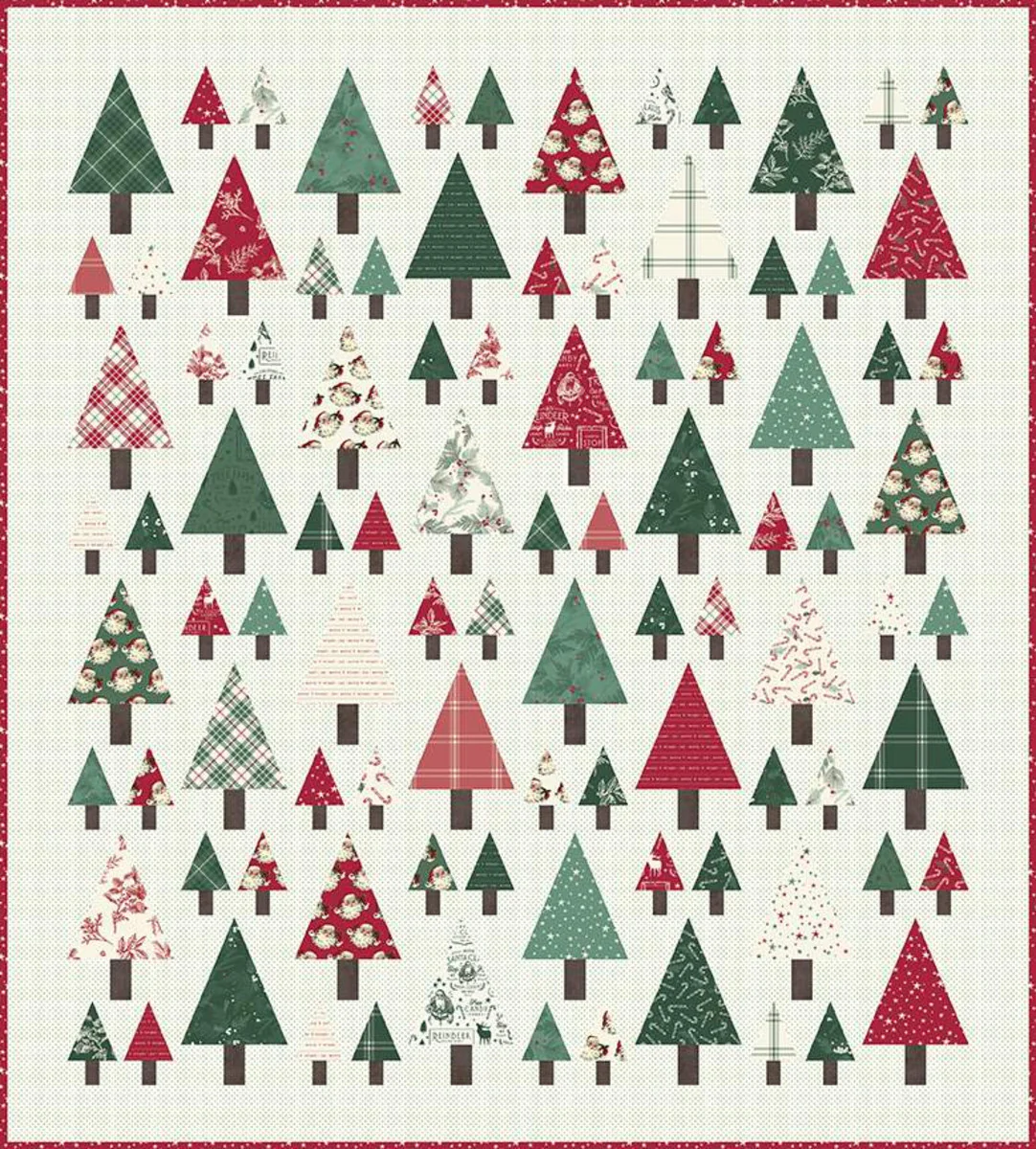 PATTERN, PLAID PINES Quilt Pattern by Lori Holt - Image 2