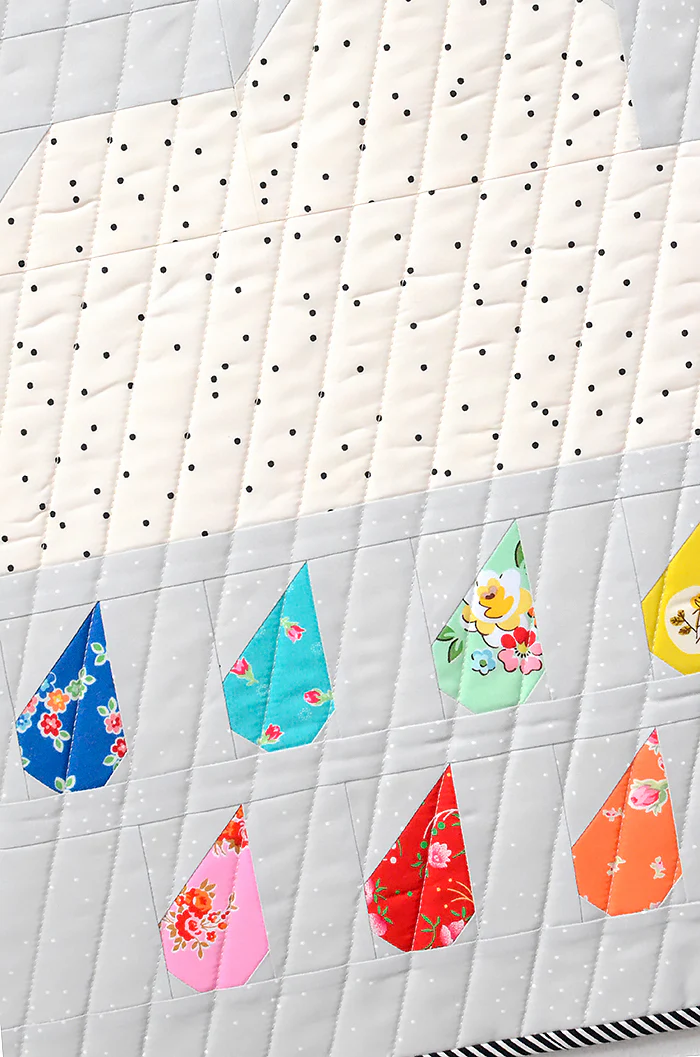 Pattern, Rainy Days MINI Quilt by Ellis & Higgs (digital download) - Image 3