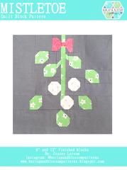 Pattern SET, Christmas Themed Quilt Blocks by Burlap and Blossom (digital download) - Image 15