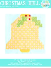 Pattern SET, Christmas Themed Quilt Blocks by Burlap and Blossom (digital download) - Image 2