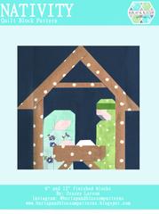 Pattern SET, Christmas Themed Quilt Blocks by Burlap and Blossom (digital download) - Image 22