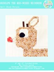 Pattern SET, Christmas Themed Quilt Blocks by Burlap and Blossom (digital download) - Image 8