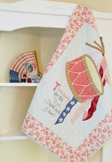 PATTERN, THREE CHEERS Quilt by The Vintage Spool - Image 3