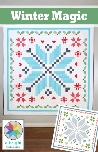 PATTERN, WINTER MAGIC Snowflake