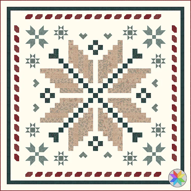 PATTERN, WINTER MAGIC Snowflake - Image 9