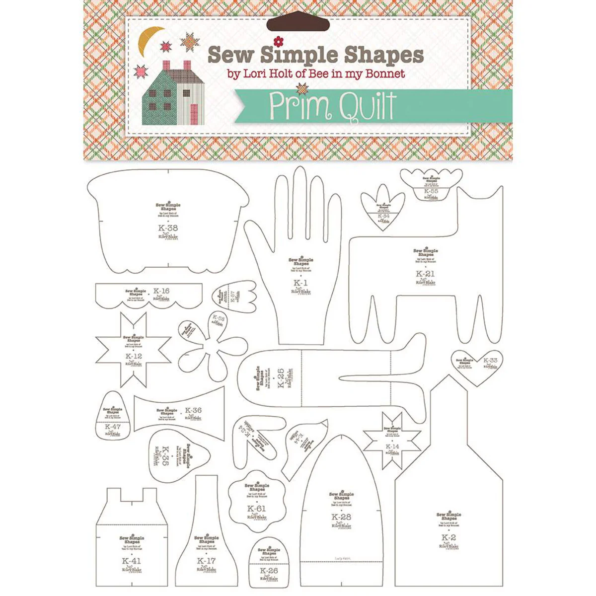 Sew Simple Shapes, PRIM by Lori Holt of Bee in My Bonnet - Image 2