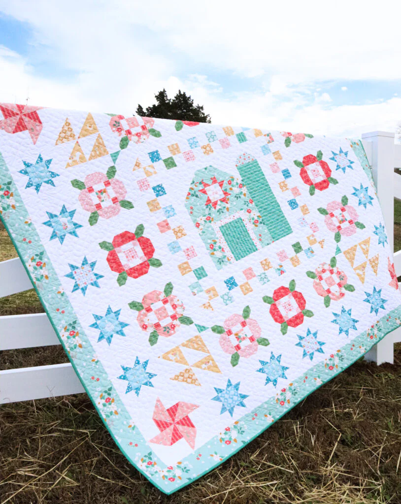 Quilt Kit, Boxed Set - Sweet Acres Meadowland by Flamingo Toes - Image 4