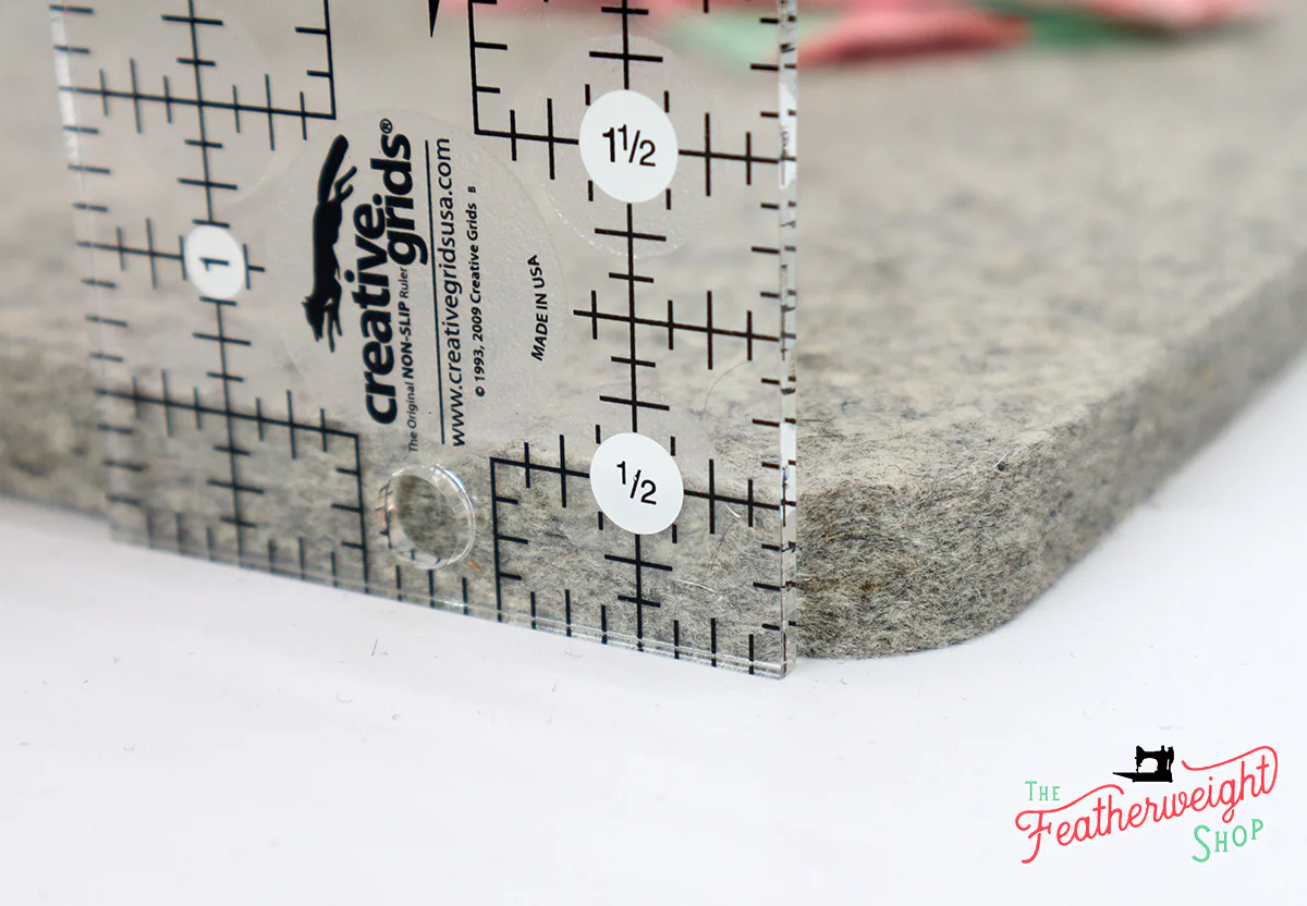 Quilter's Pressing Fleece, 13" x 13" - 100% Wool SMALL (New and Improved) - Image 4